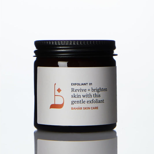 Bahar Skin Care | Exfoliant 01 | Revive + brighten | Size 60ml