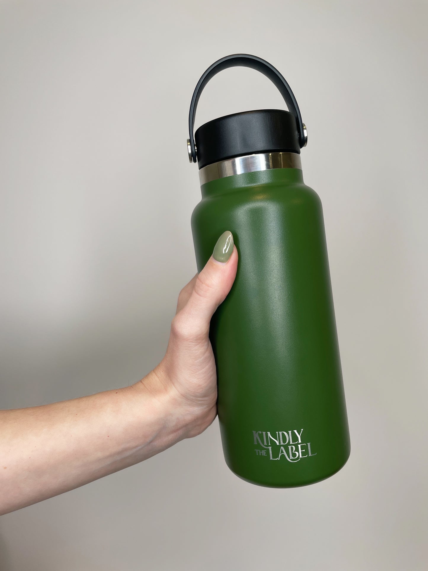 Khaki 1L Water Bottle