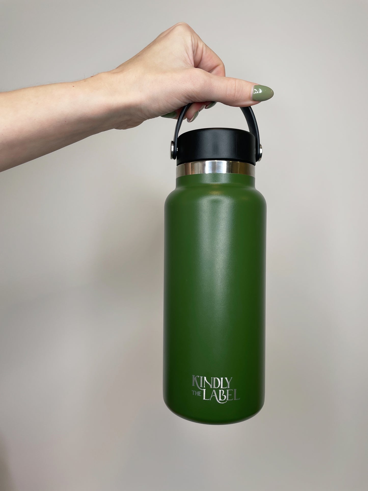 Khaki 1L Water Bottle
