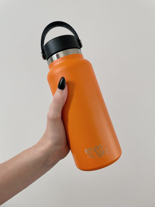 Orange 1L Water Bottle